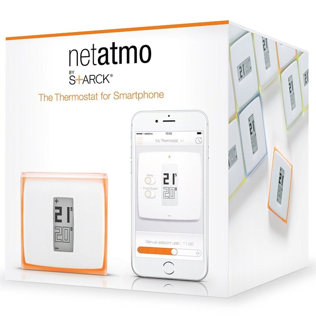 Netatmo älykäs termostaatti hinta ja tiedot | Ajastimet ja termostaatit | hobbyhall.fi