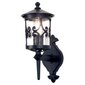 Elstead Lighting Hereford BL10-BLACK -ulkoseinävalaisin, 21,5 x 15 x 42 cm, E27, musta hinta ja tiedot | Puutarha- ja ulkovalot | hobbyhall.fi