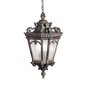 Elstead Lighting Tournai KL-TOURNAI8G-XL -ulkoriippuvalaisin, 43,2 x 43,2 x 85 cm, E27, musta / hopea hinta ja tiedot | Puutarha- ja ulkovalot | hobbyhall.fi