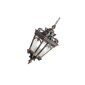 Elstead Lighting Tournai KL-TOURNAI8G-XL -ulkoriippuvalaisin, 43,2 x 43,2 x 85 cm, E27, musta / hopea hinta ja tiedot | Puutarha- ja ulkovalot | hobbyhall.fi