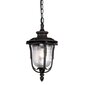 Elstead Lighting Luverne KL-LUVERNE8-M -ulkoriippuvalaisin, 22,9 x 22,9 x 44 cm, E27, ruskea / musta / kirkas läpinäkyvä hinta ja tiedot | Puutarha- ja ulkovalot | hobbyhall.fi