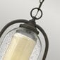 Elstead Lighting Quincy HK-QUINCY8-M -ulkoriippuvalaisin, 23,5 x 23,5 x 39,4 cm, E27, ruskea / valkoinen / kirkas läpinäkyvä hinta ja tiedot | Puutarha- ja ulkovalot | hobbyhall.fi