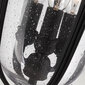 Elstead Lighting English bridle FE-EB8-M-BLK -ulkoriippuvalaisin, 21,6 x 21,6 x 47 cm, E14, musta / kirkas läpinäkyvä hinta ja tiedot | Puutarha- ja ulkovalot | hobbyhall.fi