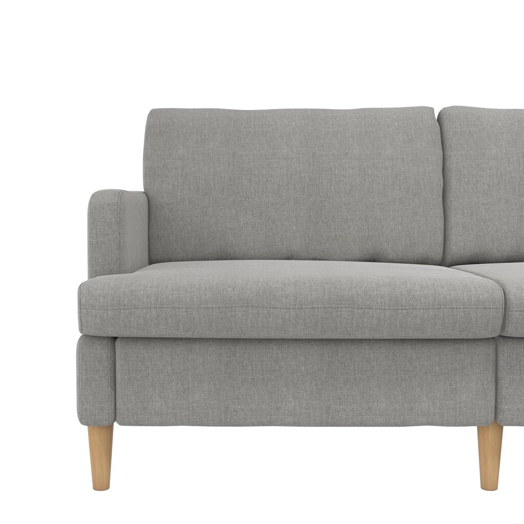 Corah-sohva, 176,5 x 84 x 76 cm, harmaa hinta ja tiedot | Sohvat ja vuodesohvat | hobbyhall.fi