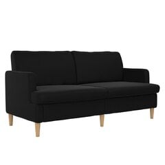 Corah-sohva, 176,5 x 84 x 76 cm, musta hinta ja tiedot | Sohvat ja vuodesohvat | hobbyhall.fi