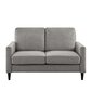 Kaci Loveseat -sohva, 145 x 90,5 x 91,5 cm, harmaa hinta ja tiedot | Sohvat ja vuodesohvat | hobbyhall.fi