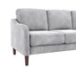 Marbella Loveseat -sohva, 188 x 86,5 x 80 cm, harmaa hinta ja tiedot | Sohvat ja vuodesohvat | hobbyhall.fi