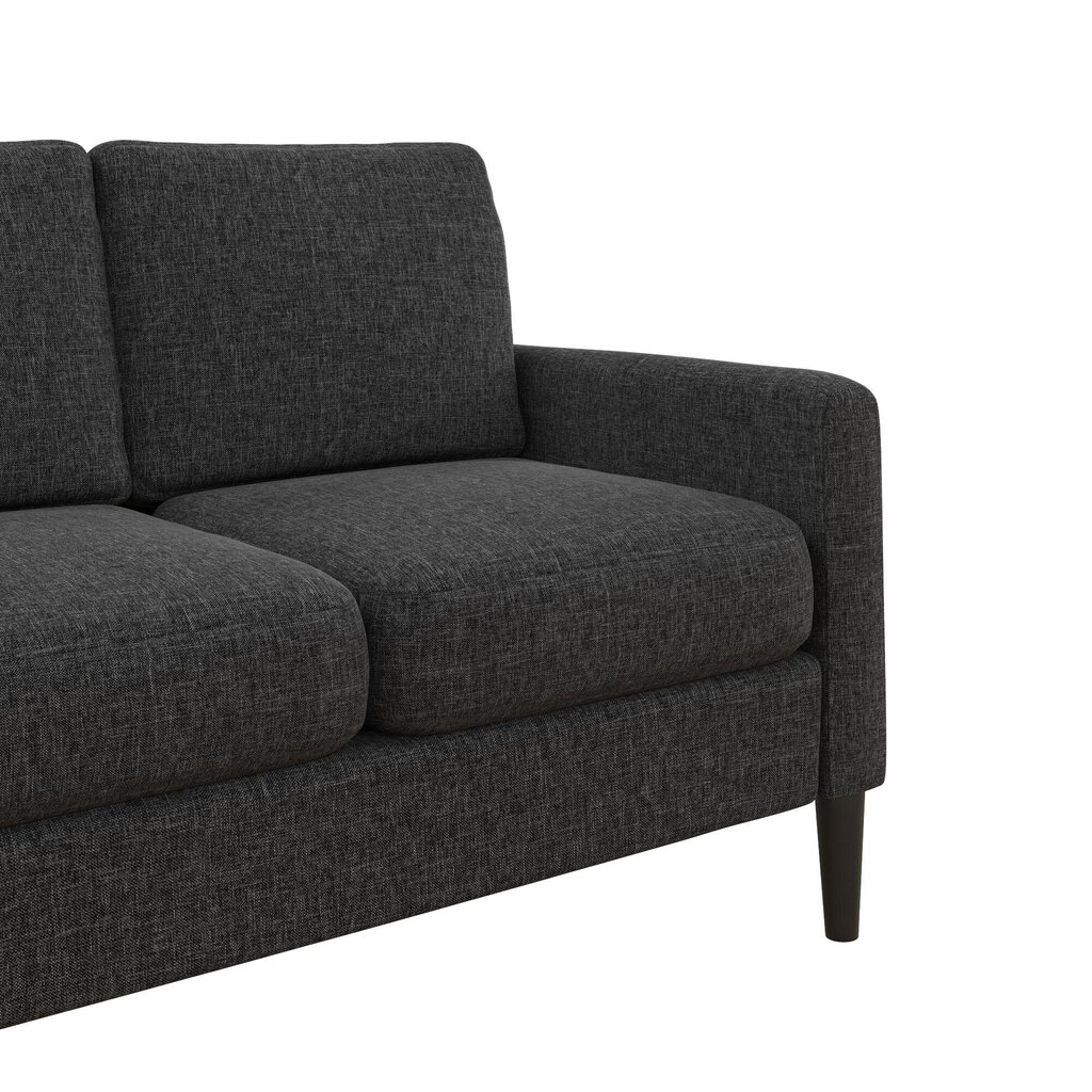 Kaci Loveseat -sohva, 145,5 x 90 x 89 cm, harmaa hinta ja tiedot | Sohvat ja vuodesohvat | hobbyhall.fi