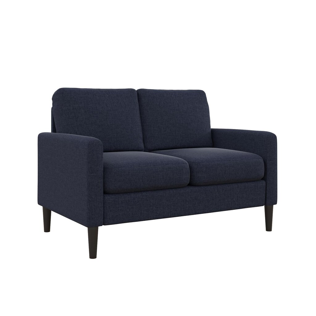 Kaci Loveseat -sohva, 145,5 x 90 x 89 cm, sininen hinta ja tiedot | Sohvat ja vuodesohvat | hobbyhall.fi