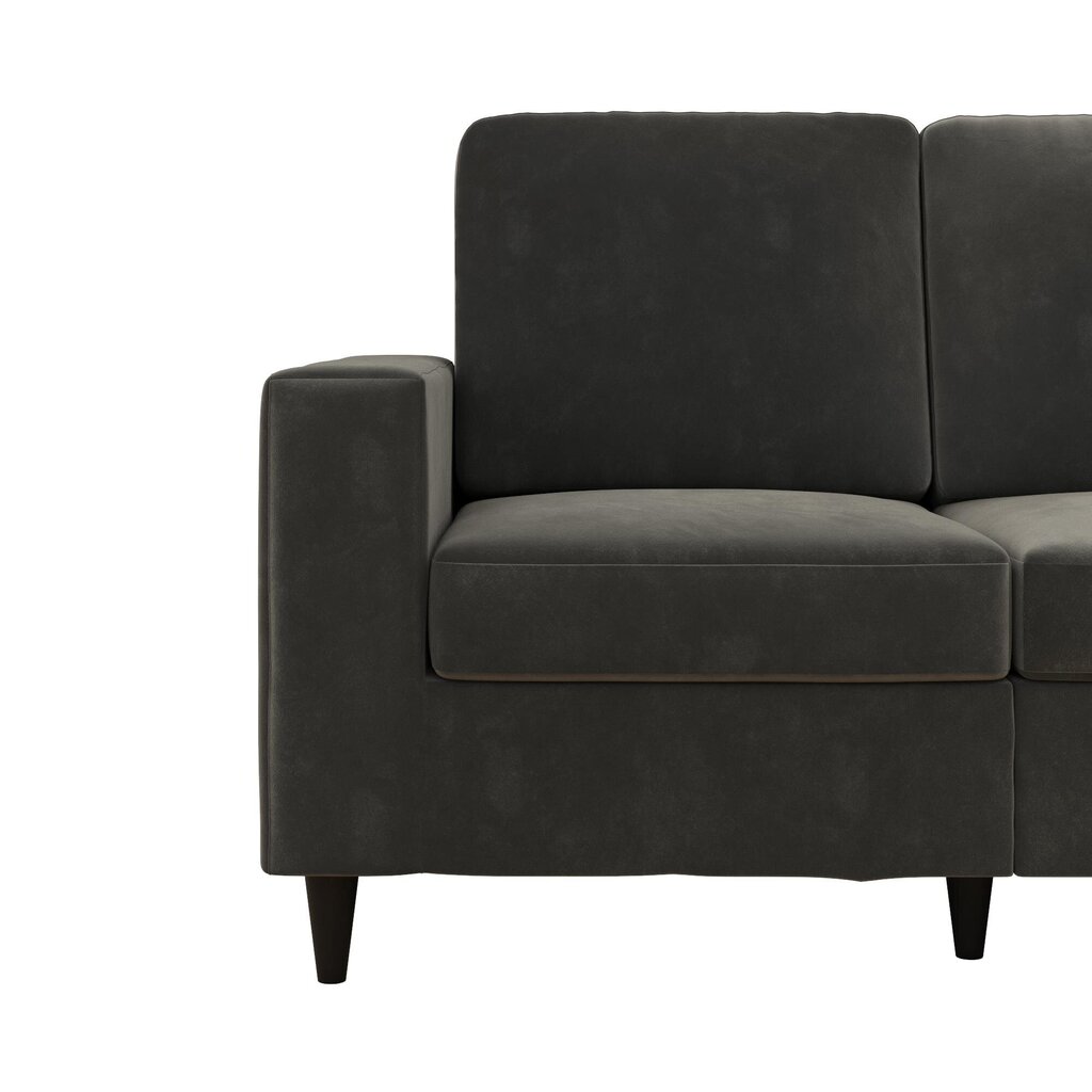 Cooper Loveseat-sohva, 190,5 x 89 x 82,5 cm, harmaa hinta ja tiedot | Sohvat ja vuodesohvat | hobbyhall.fi