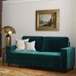 Cooper-sohva, 190,5 x 89 x 82,5 cm, vihreä hinta ja tiedot | Sohvat ja vuodesohvat | hobbyhall.fi