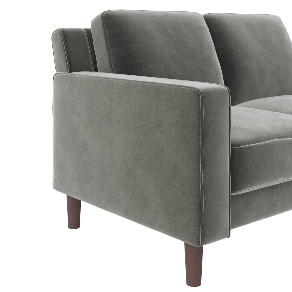 Brynn Loveseat -sohva, 140 x 84 x 80 cm, harmaa hinta ja tiedot | Sohvat ja vuodesohvat | hobbyhall.fi