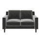 Brynn Loveseat -sohva, 140 x 84 x 80 cm, harmaa hinta ja tiedot | Sohvat ja vuodesohvat | hobbyhall.fi