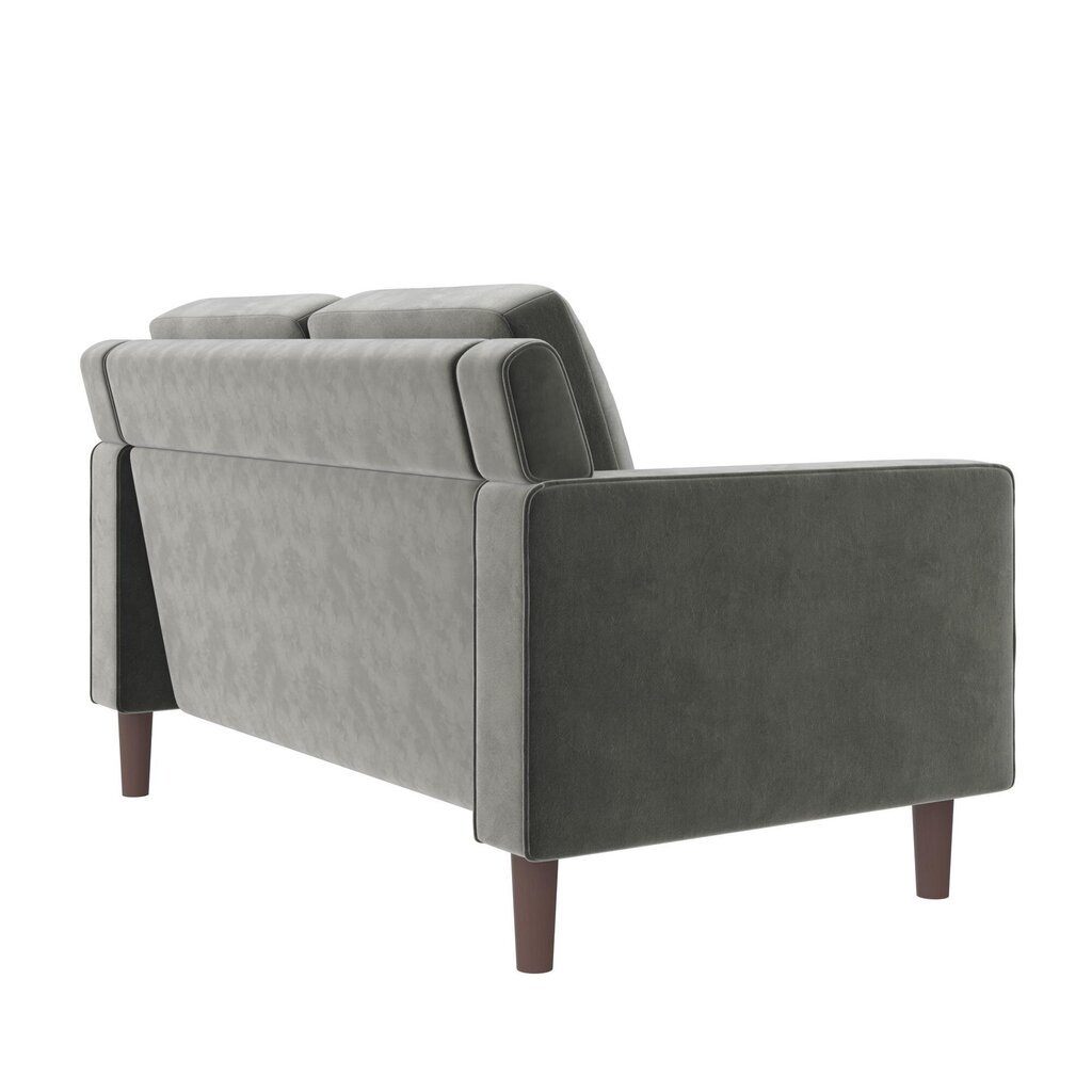 Brynn Loveseat -sohva, 140 x 84 x 80 cm, harmaa hinta ja tiedot | Sohvat ja vuodesohvat | hobbyhall.fi