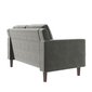 Brynn Loveseat -sohva, 140 x 84 x 80 cm, harmaa hinta ja tiedot | Sohvat ja vuodesohvat | hobbyhall.fi