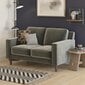 Brynn Loveseat -sohva, 140 x 84 x 80 cm, harmaa hinta ja tiedot | Sohvat ja vuodesohvat | hobbyhall.fi