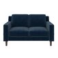 Brynn Loveseat -sohva, 140 x 84 x 80 cm, sininen hinta ja tiedot | Sohvat ja vuodesohvat | hobbyhall.fi