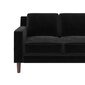 Brynn-sohva, 195,5 x 84 x 80 cm, musta hinta ja tiedot | Sohvat ja vuodesohvat | hobbyhall.fi
