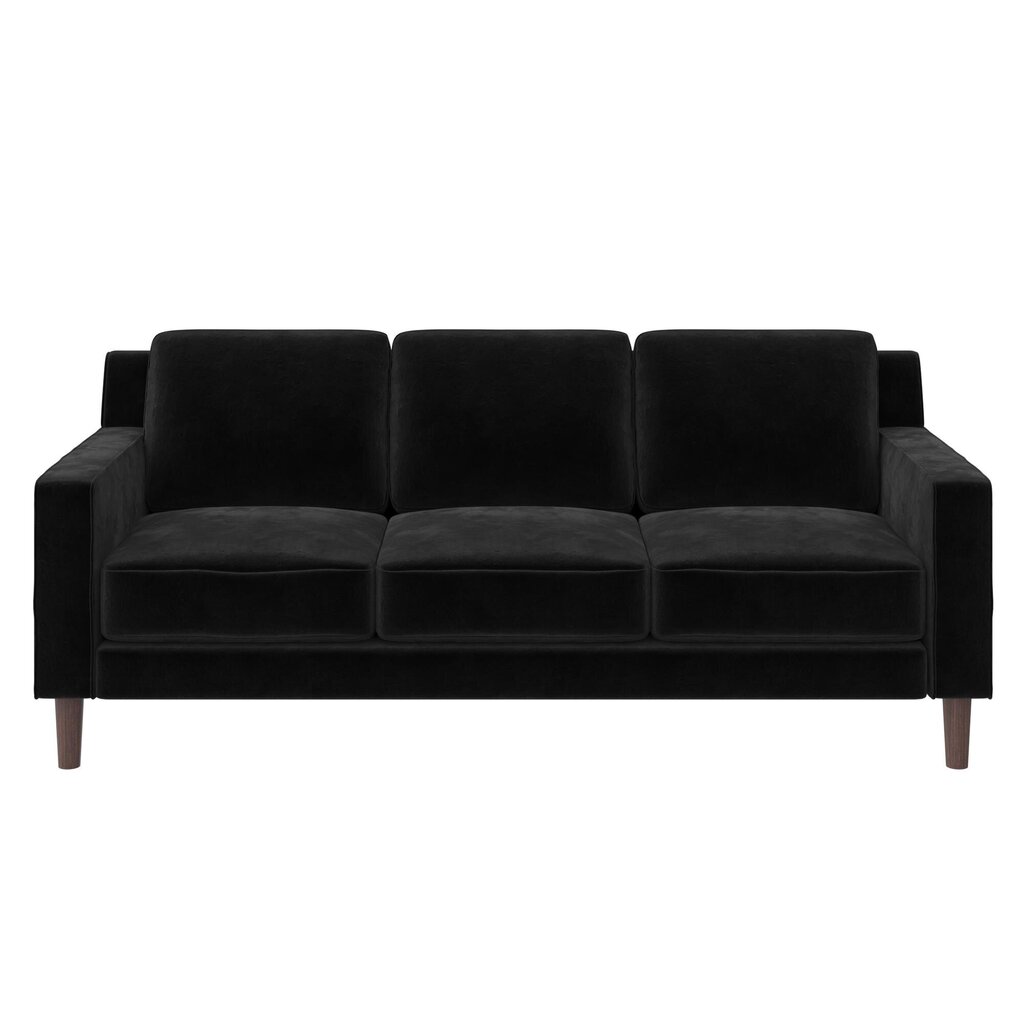 Brynn-sohva, 195,5 x 84 x 80 cm, musta hinta ja tiedot | Sohvat ja vuodesohvat | hobbyhall.fi