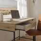 Dorel Home Modine -kirjoituspöytä, 60 x 121 x 76 cm, ruskea hinta ja tiedot | Tietokonepöydät ja työpöydät | hobbyhall.fi