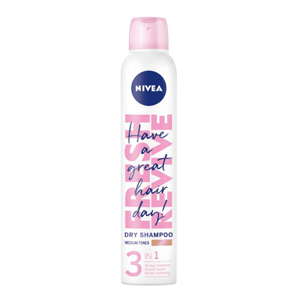 Nivea Fresh Revive medium -kuivashampoo, 200 ml hinta ja tiedot | Shampoot | hobbyhall.fi