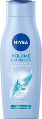 Nivea Volume & Strength -shampoo, tuuheutta antava, 400 ml hinta ja tiedot | Nivea Hiustenhoitotuotteet | hobbyhall.fi