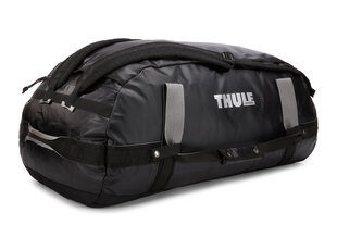 Thule Chasm TDSD204, 90 litraa, mustan värinen suurikokoinen matkalaukku hinta ja tiedot | Urheilukassit ja reput | hobbyhall.fi