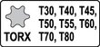 Yato (YT-1065), Iskuavainsarja Torx 1/2" T30-T80, 8 kpl hinta ja tiedot | Käsityökalut | hobbyhall.fi