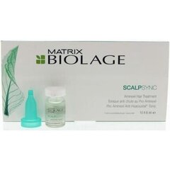 Hiustenlähtöä estävä tonic Matrix Biolage ScalpSync Aminexil Hair Treatment 10x6ml hinta ja tiedot | Matrix Hiustenhoitotuotteet | hobbyhall.fi