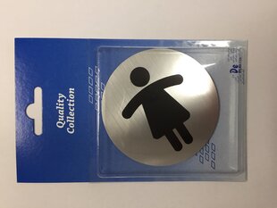 WC-oven kyltti "WOMAN" DE-muovia hinta ja tiedot | Kylpyhuoneen sisustus | hobbyhall.fi