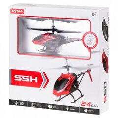 SYMA S5H 2.4GHZ radio-ohjattava helikopteri, punainen, ikäsuositus 8+ hinta ja tiedot | Poikien lelut | hobbyhall.fi