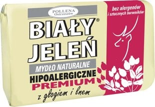 Bialy Jelen Premium Len Luonnonsaippua 100 g hinta ja tiedot | Saippuat | hobbyhall.fi