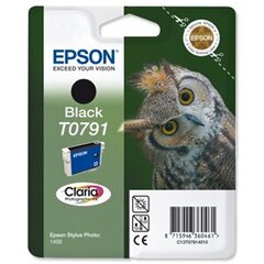 EPSON T0791 MUSTEKASETTI, MUSTA hinta ja tiedot | Mustekasetit | hobbyhall.fi