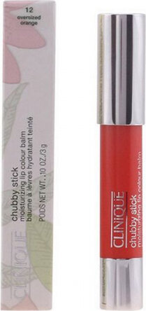 Kosteuttava huulipuna Clinique Chubby Stick Moisturizing Lip Colour Balm, 3 g, 03 Mightiest Maraschino, #cf2544 hinta ja tiedot | Huulipunat, huulikiillot ja huulirasvat | hobbyhall.fi