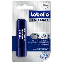 Labello huulirasva miehille Activ For Man 4,8 g hinta ja tiedot | Labello Hajuvedet ja kosmetiikka | hobbyhall.fi