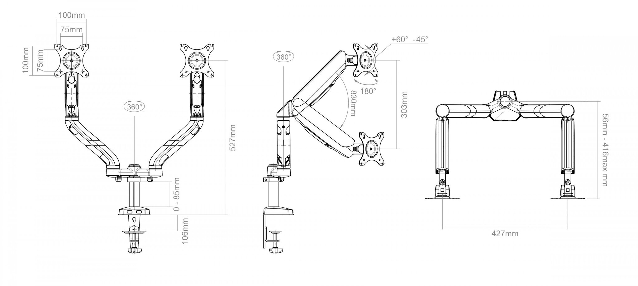 ART RAMM L-18GD 10-32, max 9kg hinta ja tiedot | Kaapelit ja adapterit | hobbyhall.fi