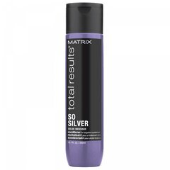 Kosteuttava balsami värjätyille hiuksille Matrix Total Results So Silver Color Obsessed 300 ml hinta ja tiedot | Matrix Hiustenhoitotuotteet | hobbyhall.fi