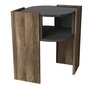 Kalune Design Marbel, Pöytä, ruskea/harmaa hinta ja tiedot | Sohvapöydät | hobbyhall.fi