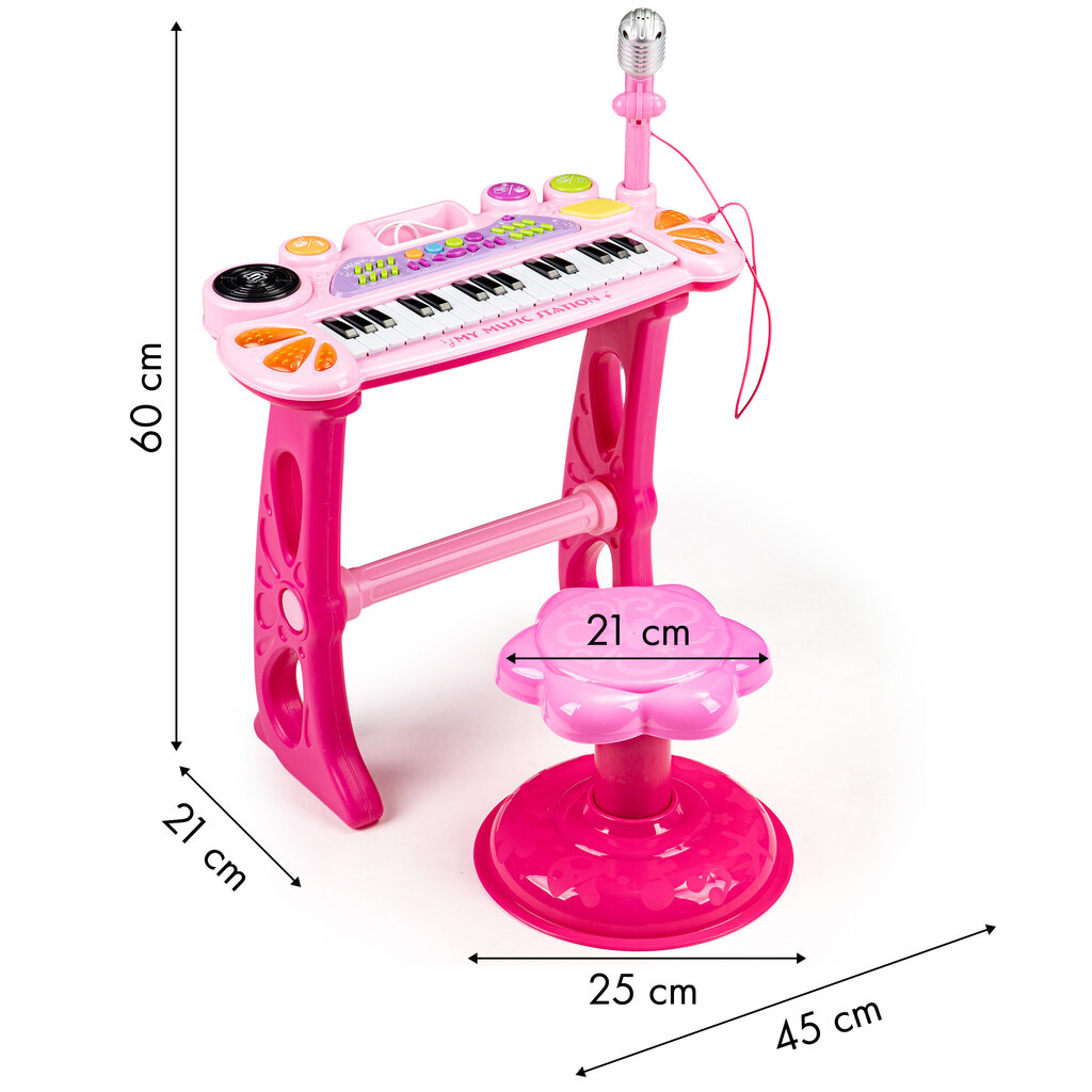 Piano mp3-mikrofonilla hinta ja tiedot | Kehittävät lelut | hobbyhall.fi