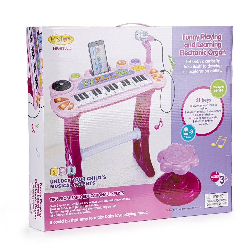 Piano mp3-mikrofonilla hinta ja tiedot | Kehittävät lelut | hobbyhall.fi