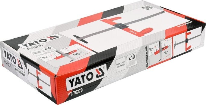 Kipsilevyleikkuri kaksipuolinen Yato (YT-76270) hinta ja tiedot | Käsityökalut | hobbyhall.fi