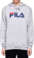 Miesten collegepaita Fila Classic Pure Hoodie, 681090B13, harmaa hinta ja tiedot | Miesten puserot ja hupparit | hobbyhall.fi