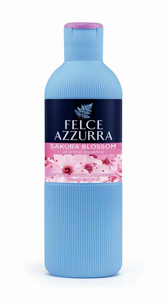 Suihkugeeli Felce Azzurra Sakura, 650 ml hinta ja tiedot | Suihkusaippuat ja suihkugeelit | hobbyhall.fi