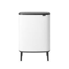 Roskakori, Bo Touch Bin 2x30L Valkoinen hinta ja tiedot | Roska-astiat | hobbyhall.fi