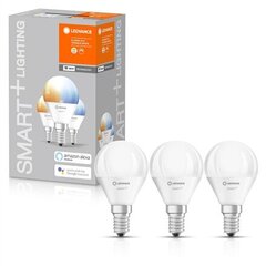 Polttimo LED Ledvance Smart Mini bulb E14 5W 470lm, 3 kpl hinta ja tiedot | Ledvance Kodin remontointi | hobbyhall.fi