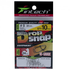 Puristimet Intech Drop Snap 0 hinta ja tiedot | Ongenkoukut | hobbyhall.fi