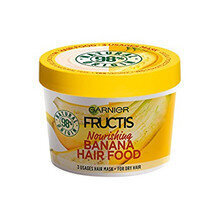 Ravitseva hiusnaamio Fructis (Banana Hair Food) 390 ml hinta ja tiedot | Hiusnaamiot, öljyt ja seerumit | hobbyhall.fi