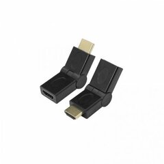 Sbox AD.HDMI-180, HDMI F .-> HDMI M. 180° hinta ja tiedot | Adapterit | hobbyhall.fi