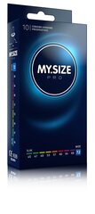Kondomit My.Size Pro 72 mm, 10 kpl hinta ja tiedot | Kondomit | hobbyhall.fi
