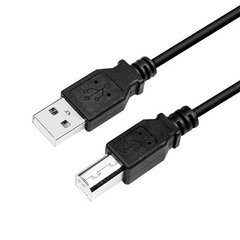 Logilink USB cable USB 2.0 A to B 2x mal hinta ja tiedot | Kaapelit ja adapterit | hobbyhall.fi